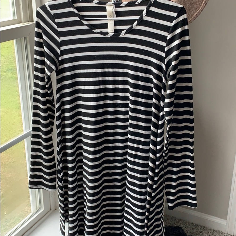 Long sleeve t shirt dress